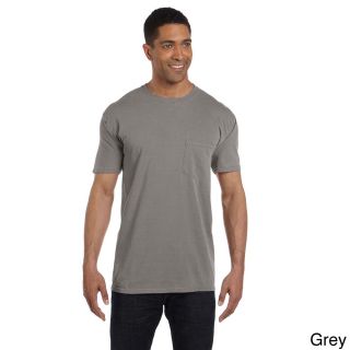 6.1 ounce Garment dyed Pocket T shirt