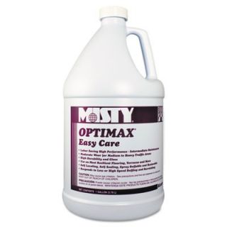 Misty Optimax Easy Care Floor Finish, Sweet Scent, 1 Gal. Bottle (4 Pack)