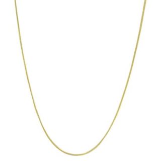 Gold Plated Snake Chain Necklace   24