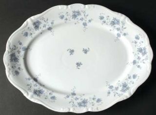 Johann Haviland Blue Garland (Thailand/Traditions) 15 Oval Serving Platter, Fin