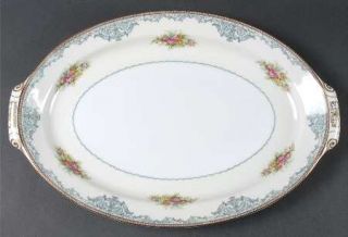 Kingsley (Japan) Duchess 17 Oval Serving Platter, Fine China Dinnerware   No #,