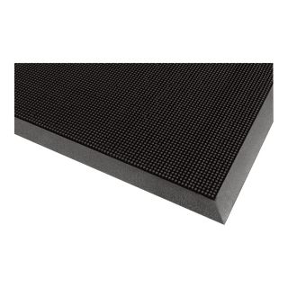 NoTrax Rubber Brush Floor Matting   28 Inch x 46 Inch, Black, Model 345S2846BL