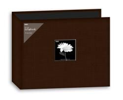 Pioneer 12x12 inch Brown 3 ring Memory Book Binder (20 Bonus Page) (Chocolate brownFits 12 inch x 12 inch sheets of paperDimensions 15 inches wide x 12.75 inches high x 3 inches deepIncludes 20 bonus refill pages (10 sheet)3 ring bound fabric cover mem