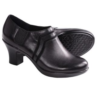 Dansko Banks Leather Shoes (For Women)   DARK BROWN NAPPA (38 )