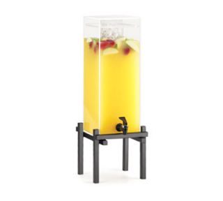 Cal Mil 3 gal Beverage Dispenser   Drip Tray, 10 1/4x10 1/2x25 1/2, Black
