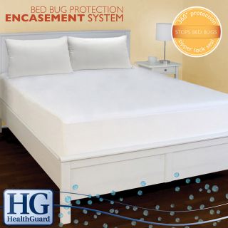 Healthguard Bed Protector Bed Bug King size Mattress Encasement System