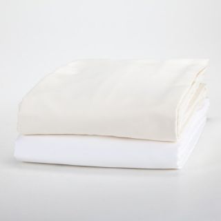 Southern Textiles Single Ply 400 Thread Count Sheet Set Soothing Ivory   QH0313,