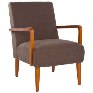 Safavieh Jane Linen Arm Chair MCR4610A/MCR4610B Color Brown