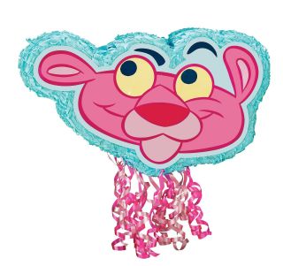 Baby Pink Panther Pull String Pinata