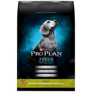 Focus Weight Management Dog Food, 18 lbs.
