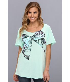 Fox Radiance S/S Top Womens Short Sleeve Pullover (Green)