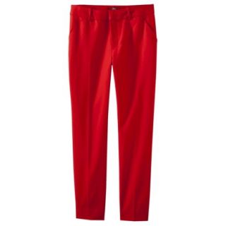 Merona Womens Tailored Ankle Pant (Classic Fit)   Anthem Red   16