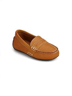Ralph Lauren Infants & Toddlers Telly Leather Loafers   Tan