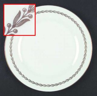 Saladmaster Golden Classic Dinner Plate, Fine China Dinnerware   Gold Laurel Rin