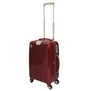 Heys Crown Edition L Elite Lightweight 20 inch Carry on Hardside Spinner Upright Suitcase With Tsa Lock (100 percent polycarbonateColor options Silver, orange, red, blue, blackWeight 6.6 poundsPocket Two (2) zipper secured interior pocketsFully retract