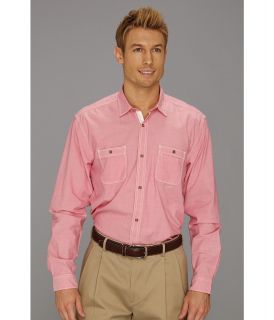 Scott James Finn 13 L/S Shirt Mens Long Sleeve Button Up (Pink)