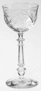 Rock Sharpe Lynhurst Cordial Glass   Stem #2005,Cut