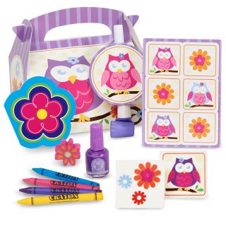 Owl Blossom Party Favor Box