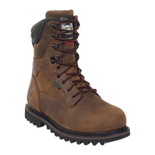 Georgia 9in. Insulated Waterproof Work Boot   Brown, Size 10 1/2 Wide, Model#