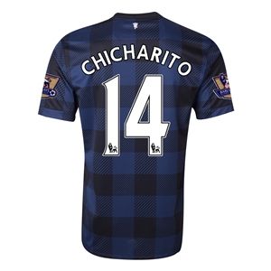 Nike Manchester United 13/14 CHICHARITO Away Soccer Jersey