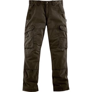 Carhartt Cotton Ripstop Pant   Dark Coffee, 33 Inch Waist x 32 Inch Inseam,