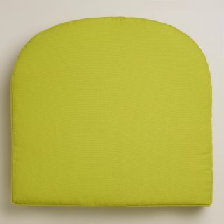 Green Gusset Chair Cushion   World Market