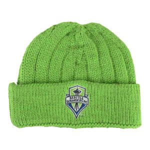 Seattle Sounders FC adidas MLS Cuffed Knit Hat