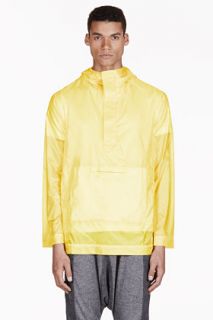 Adidas By Tom Dixon Yellow Ultra Lightweight Jacket
