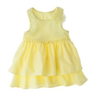 Cherokee Infant Toddler Girls Tiered Tank Top   Bumble Bee 4T