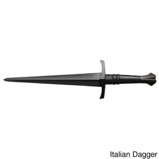 Cold Steel Man at arms Carbon Steel Dagger (BlackBlade materials 1055 CarbonHandle materials 1055 CarbonBlade length 13 inchesHandle length 6.5 inchesShipping dimensions 19.5 inches high x 4 inches wide x 2 inches deepBefore purchasing this product, 