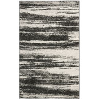 Safavieh Retro Dark Grey/ Light Grey Rug (89 X 12)
