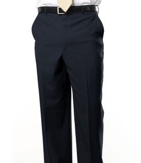 Signature Gold Plain Front Trousers  Navy, Black, Charcoal Stripe JoS. A. Bank