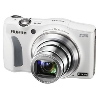 Fujifilm FinePix F850EXR 16MP Digital Camera with 20x Optical Zoom   White