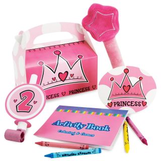 Birthday Princess 2nd Birthday Party Favor Box
