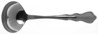Wallace Was99 (Stainless) Gravy Ladle, Solid Piece   Stainless, Scalloped, Flowe