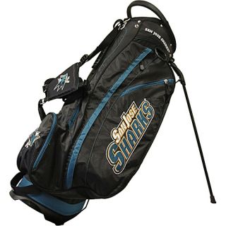 NHL San Jose Sharks Fairway Stand Bag Black   Team Golf Golf Bags