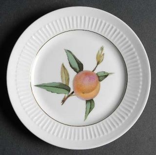 Royal Worcester Shelton Orchard (Gold Verge) Bread & Butter Plate, Fine China Di