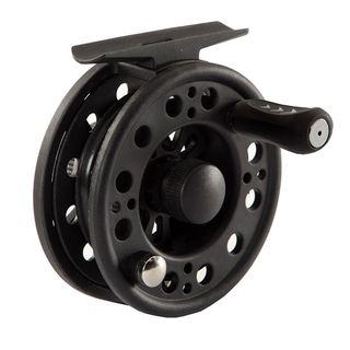 Frabill Straight Line 101 Ice Reel (BlackLightweight composite construction for strength and durabilityComposite construction wont feel cold in frigid temperatures11 reel ratio with super smooth dragBalanced spoolOver sized reel handle for ultimate contr