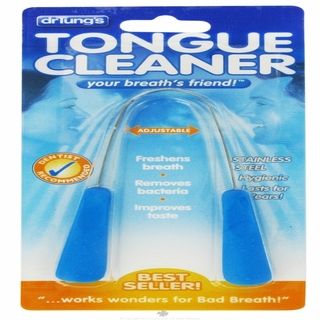 Dr. Tungs Stainless Steel Tongue Cleaner (pack Of 4)