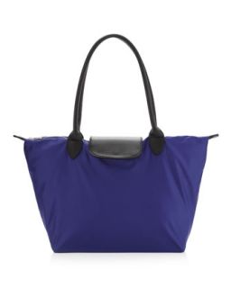 Lana Nylon Packable Tote Bag, Cobalt