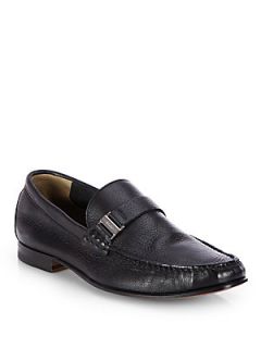 Bally Didi Leather Loafers   Black  Bally Shoes