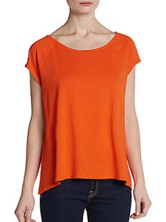 Hildee Raglan Top   Pumpkin