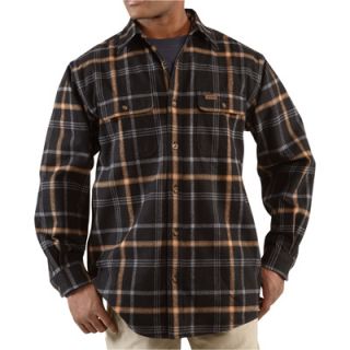 Carhartt Youngstown Flannel Shirt Jacket   Black, Medium, Model# 100081
