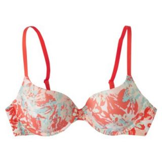 Gilligan & OMalley Womens Favorite Lightly Lined Demi Bra   Floral 34B