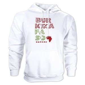 hidden Burkina Faso Country Hoody (White)