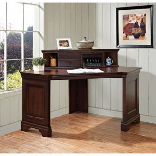 E Ready Belcourt Corner Writing Desk with Hutch ER BLC OWD60 D OHT41 D