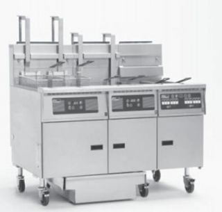 Pitco Fryer Filter Drawer System (3)70 To 90 lb Capacity Millivolt Controls NG Export
