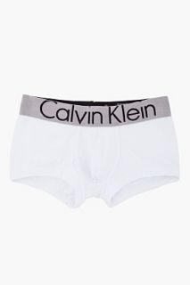 Calvin Klein Underwear White Steel Micro Boxers
