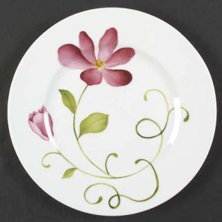 Westbury Court Lyrical Blooms Dinner Plate, Fine China Dinnerware   Different Fl
