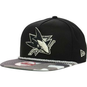 San Jose Sharks New Era NHL Hidden Metallic 9FIFTY Snapback Cap